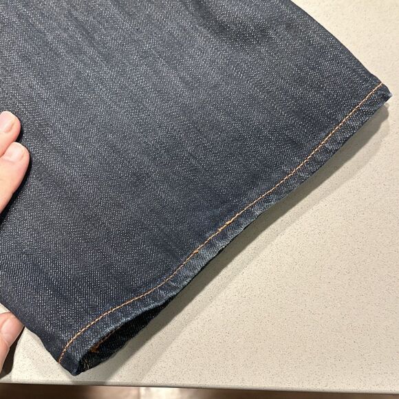 ED HARDY by Christian Audigier Men Jean 40x32  Y2K 09 Button Fly  Straight Fit - Picture 6 of 13